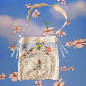 SOLD🌷Pretty Baby handmade mini tote bag